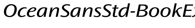 OceanSansStd-BookExtIta