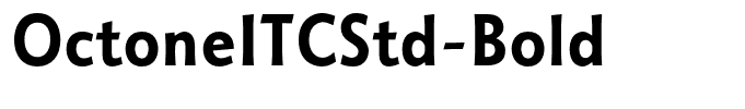 OctoneITCStd-Bold