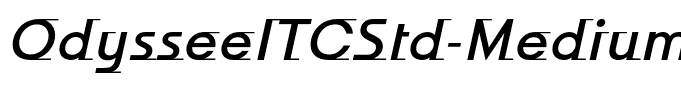OdysseeITCStd-MediumItalic