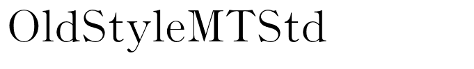 OldStyleMTStd