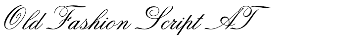 Old Fashion Script AT