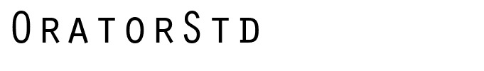 OratorStd