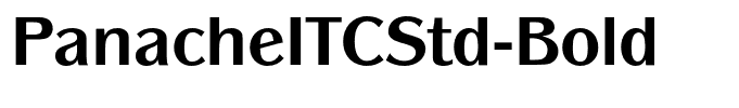 PanacheITCStd-Bold