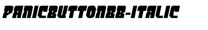PanicButtonBB-Italic