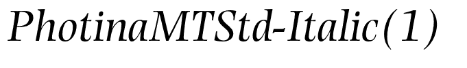 PhotinaMTStd-Italic(1)