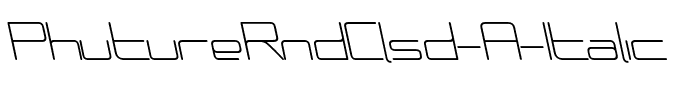 PhutureRndClsd-A-Italic