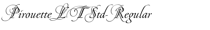 PirouetteLTStd-Regular