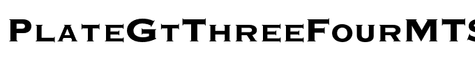 PlateGtThreeFourMTStd-Bd