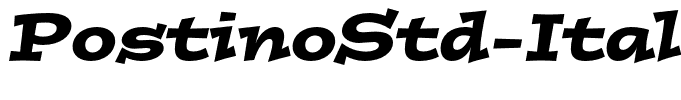 PostinoStd-Italic