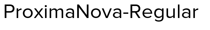 ProximaNova-Regular
