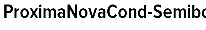 ProximaNovaCond-Semibold