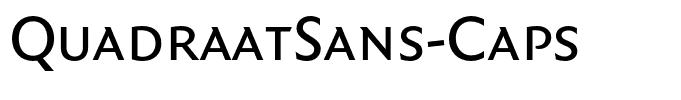 QuadraatSans-Caps