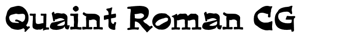 Quaint Roman CG