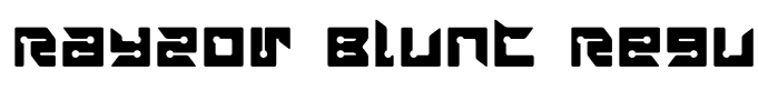 Rayzor Blunt Regular