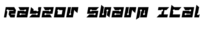 Rayzor Sharp Italic