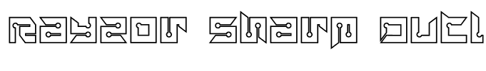 Rayzor Sharp Outline