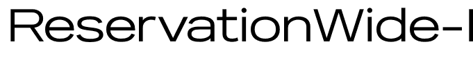 ReservationWide-Regular