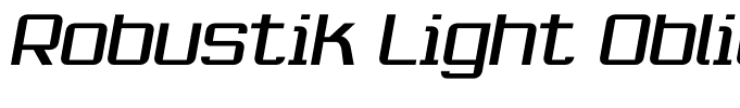 Robustik Light Oblique