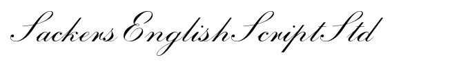 SackersEnglishScriptStd