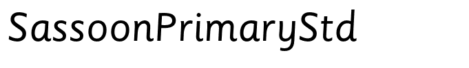 SassoonPrimaryStd