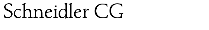 Schneidler CG