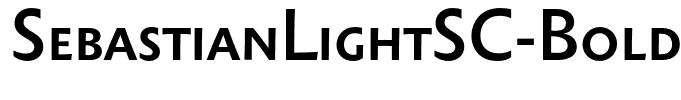 SebastianLightSC-Bold