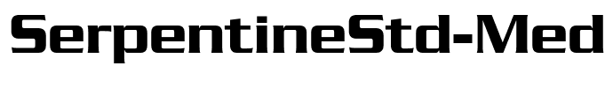 SerpentineStd-Medium