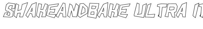ShakeAndBake Ultra Italic