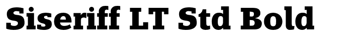 Siseriff LT Std Bold