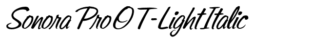 SonoraProOT-LightItalic