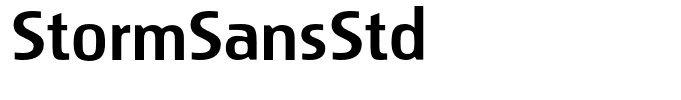 StormSansStd