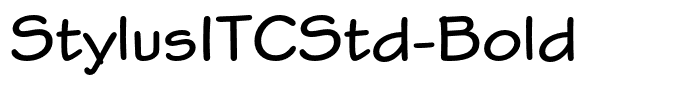 StylusITCStd-Bold