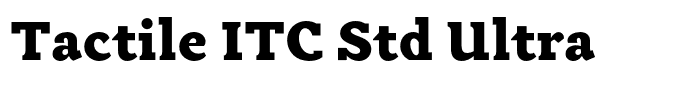 Tactile ITC Std Ultra