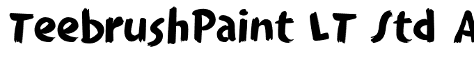 TeebrushPaint LT Std Alternate