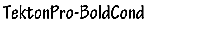 TektonPro-BoldCond