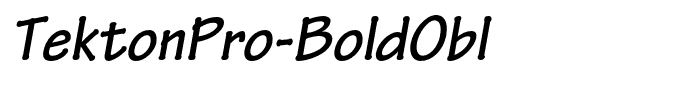TektonPro-BoldObl