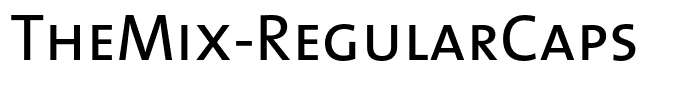TheMix-RegularCaps