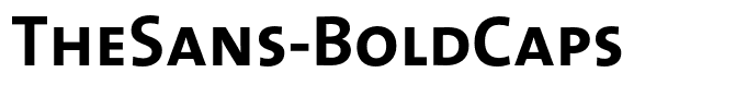 TheSans-BoldCaps