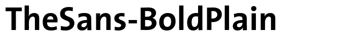 TheSans-BoldPlain