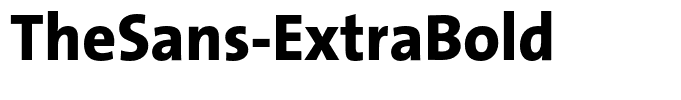 TheSans-ExtraBold
