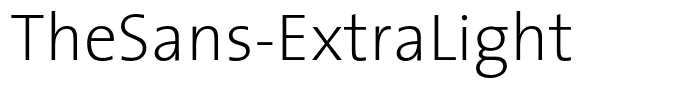 TheSans-ExtraLight