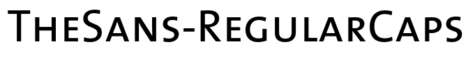 TheSans-RegularCaps