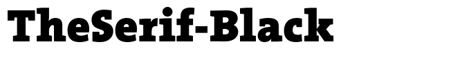 TheSerif-Black