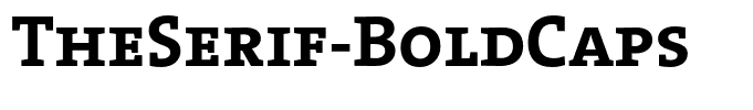 TheSerif-BoldCaps