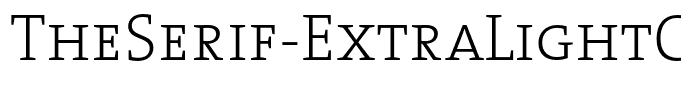 TheSerif-ExtraLightCaps