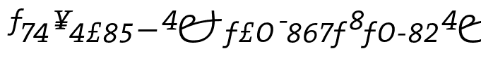 TheSerif-ExtraLightItalicExp