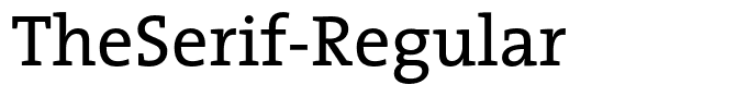 TheSerif-Regular