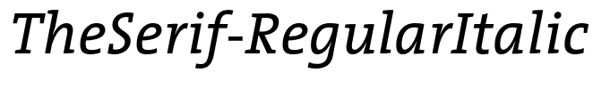 TheSerif-RegularItalic