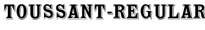 Toussant-Regular
