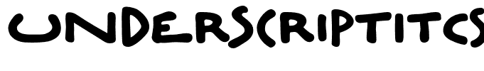 UnderscriptITCStd
